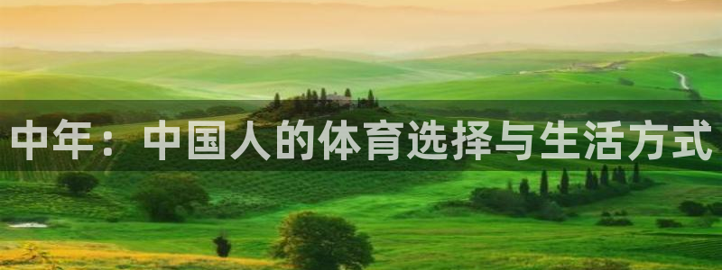 中年：中国人的体育选择与生活方式